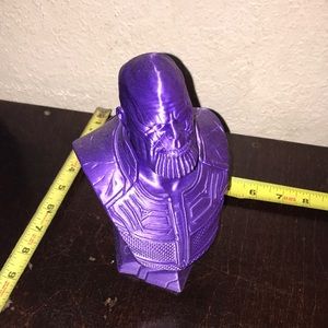 Purple 3D print of Thanos